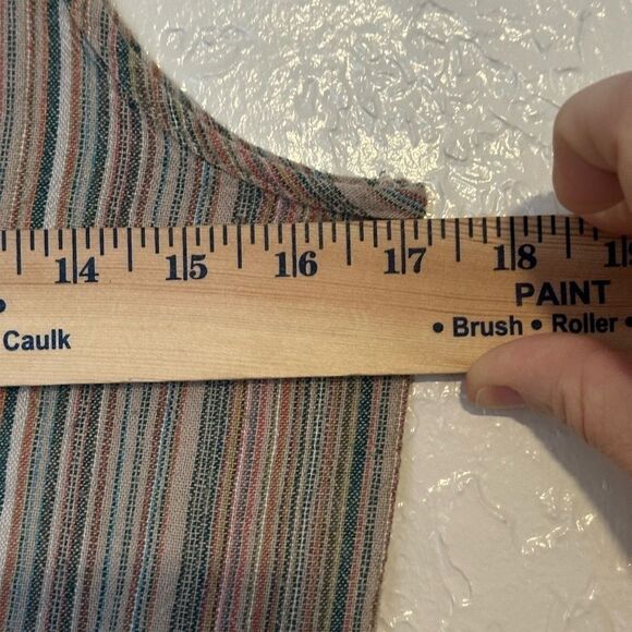 ANTHROPOLOGIE DREW  Linen Blend Striped Jumpsuit Romper MEDIUM SMALL - Picture 9 of 13